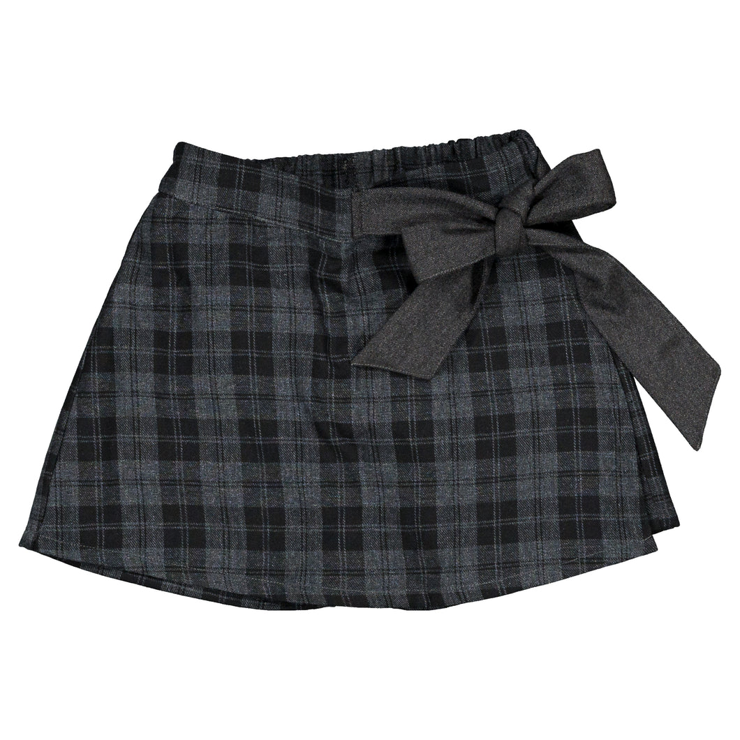 [預購] Maison Marelle - Skirt-short PLEYEL - Tartan Gray