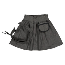 Load image into Gallery viewer, [預購] Maison Marelle - Skirt TOURNON With Straps - Dark Gray
