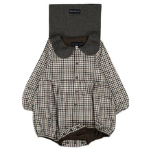 Load image into Gallery viewer, [預購] Maison Marelle - Romper BAC- Gingham Beige &amp; Gray
