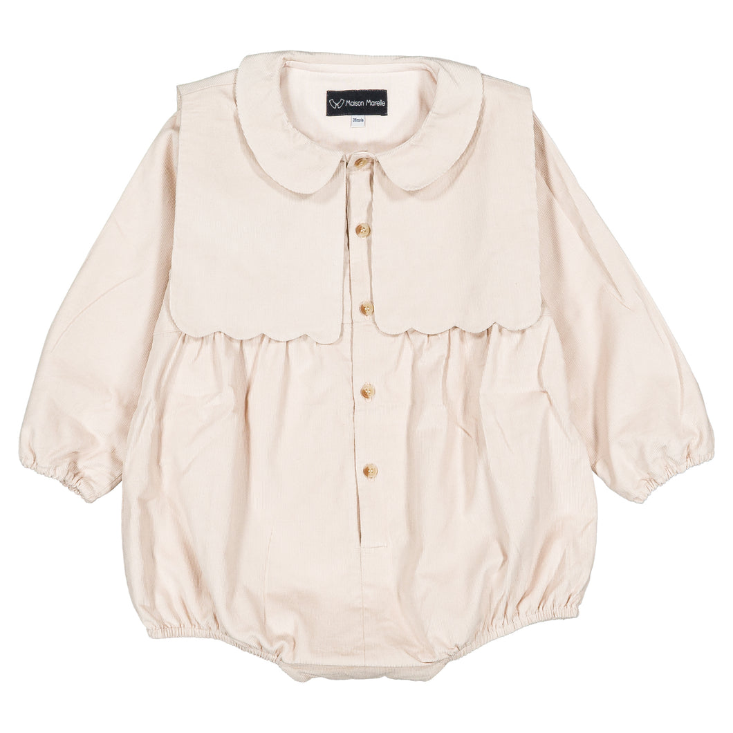 [預購] Maison Marelle - Romper SORBONNE- Velvet Beige