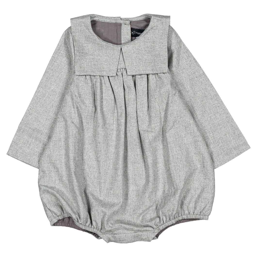 [預購] Maison Marelle - 絨布包屁衣  BOULBI- Flannel Gray