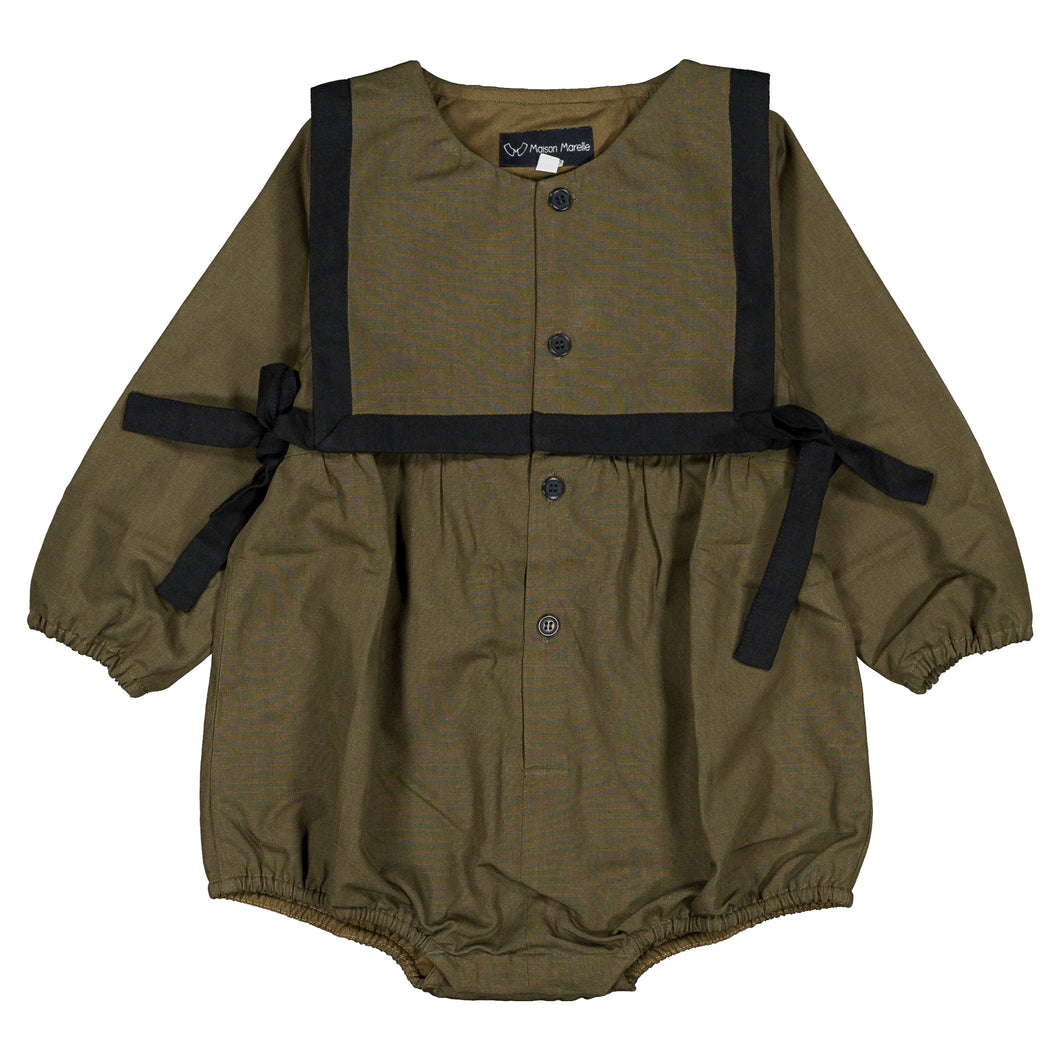 [預購] Maison Marelle - Romper ALMA - Green