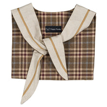 Load image into Gallery viewer, [預購] Maison Marelle - Saillor Collar IENA - Brown Tartan Reversible
