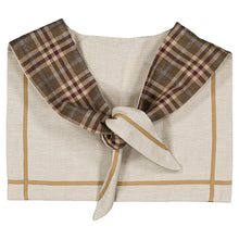 Load image into Gallery viewer, [預購] Maison Marelle - Saillor Collar IENA - Brown Tartan Reversible
