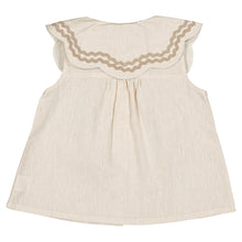 將圖片載入圖庫檢視器 Maison Marelle - Shirt BAUME- beige linen 5Y
