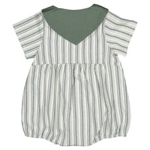 Load image into Gallery viewer, [預購] Maison Marelle - Romper ROI - Forest Green Stripes
