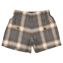 Load image into Gallery viewer, [預購] Maison Marelle - Short Sevres Brown&amp;Beige Tartan
