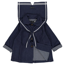 Load image into Gallery viewer, [預購] Maison Marelle - Jacket Voltaire Blue Chevron
