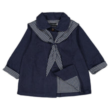 Load image into Gallery viewer, [預購] Maison Marelle - Jacket Voltaire Blue Chevron
