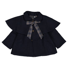 Load image into Gallery viewer, [預購] Maison Marelle - 可反穿披肩羊毛 Darcy 風衣 (Blue Wool)
