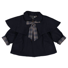 Load image into Gallery viewer, [預購] Maison Marelle - 可反穿披肩羊毛 Darcy 風衣 (Blue Wool)
