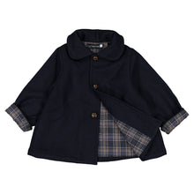 Load image into Gallery viewer, [預購] Maison Marelle - 可反穿披肩羊毛 Sherlock 風衣 (Blue Wool)

