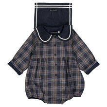 Load image into Gallery viewer, [預購] Maison Marelle - Romper Bac Blue Tartan
