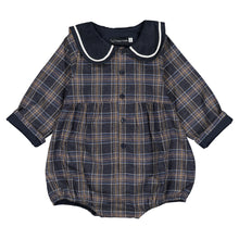 Load image into Gallery viewer, [預購] Maison Marelle - Romper Bac Blue Tartan
