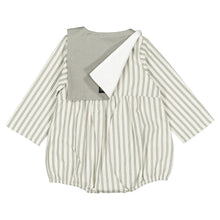 Load image into Gallery viewer, [預購] Maison Marelle - Romper Bac Sage Stripes
