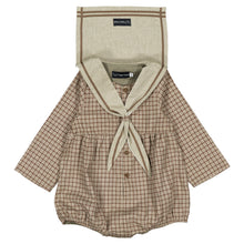 Load image into Gallery viewer, [預購] Maison Marelle - Romper Mazet Olive Check
