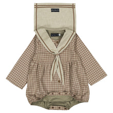 Load image into Gallery viewer, [預購] Maison Marelle - Romper Mazet Olive Check
