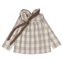 Load image into Gallery viewer, [預購] Maison Marelle - Blouse Berri Beige Tartan
