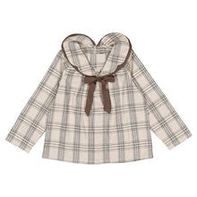 Load image into Gallery viewer, [預購] Maison Marelle - Blouse Berri Beige Tartan

