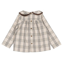 Load image into Gallery viewer, [預購] Maison Marelle - Blouse Berri Beige Tartan
