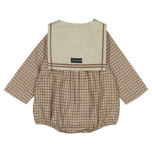 Load image into Gallery viewer, [預購] Maison Marelle - Romper Mazet Olive Check
