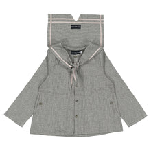 Load image into Gallery viewer, [預購] Maison Marelle - Blouse Chaptal Grey Houndstooth

