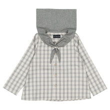 Load image into Gallery viewer, [預購] Maison Marelle - Blouse Monge Grey Tartan
