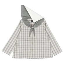 Load image into Gallery viewer, [預購] Maison Marelle - Blouse Monge Grey Tartan
