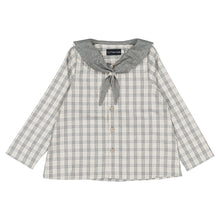 Load image into Gallery viewer, [預購] Maison Marelle - Blouse Monge Grey Tartan
