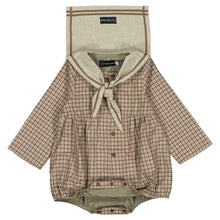Load image into Gallery viewer, [預購] Maison Marelle - Romper Mazet Olive Check
