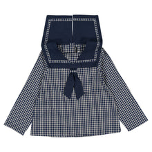 Load image into Gallery viewer, [預購] Maison Marelle - Blouse Choisy Blue&amp;Ecru Check
