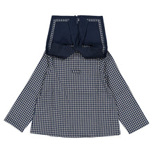 Load image into Gallery viewer, [預購] Maison Marelle - Blouse Choisy Blue&amp;Ecru Check
