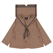 Load image into Gallery viewer, [預購] Maison Marelle - Blouse Chaptal Brown Houndsthooth
