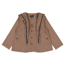 Load image into Gallery viewer, [預購] Maison Marelle - Blouse Chaptal Brown Houndsthooth
