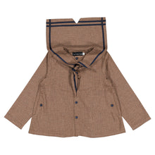 Load image into Gallery viewer, [預購] Maison Marelle - Blouse Chaptal Brown Houndsthooth
