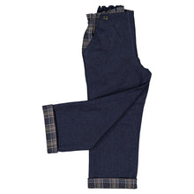 將圖片載入圖庫檢視器 [預購] Maison Marelle - Pants Lebon Blue Chevron / Blue Tartan
