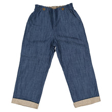 將圖片載入圖庫檢視器 [預購] Maison Marelle - Pants Lebon Blue Denim / Heathered Oatmeal
