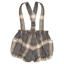 Load image into Gallery viewer, [預購] Maison Marelle - Bloomer Straps Ternes Greyebrown Tartan
