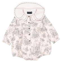 Load image into Gallery viewer, [預購] Maison Marelle - Romper Lota Pink Jouy Print
