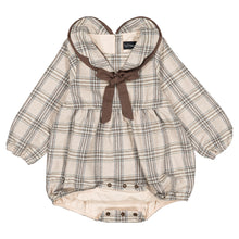 Load image into Gallery viewer, [預購] Maison Marelle - Romper Cadet Beige Tartan
