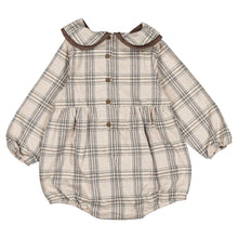 Load image into Gallery viewer, [預購] Maison Marelle - Romper Cadet Beige Tartan
