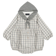 Load image into Gallery viewer, [預購] Maison Marelle - Romper Roi Grey Tartan
