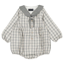 Load image into Gallery viewer, [預購] Maison Marelle - Romper Roi Grey Tartan

