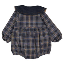 Load image into Gallery viewer, [預購] Maison Marelle - Romper Lota Blue Tartan
