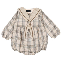 Load image into Gallery viewer, [預購] Maison Marelle - Romper Mazet Beige Tartan
