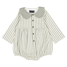 Load image into Gallery viewer, [預購] Maison Marelle - Romper Bac Sage Stripes
