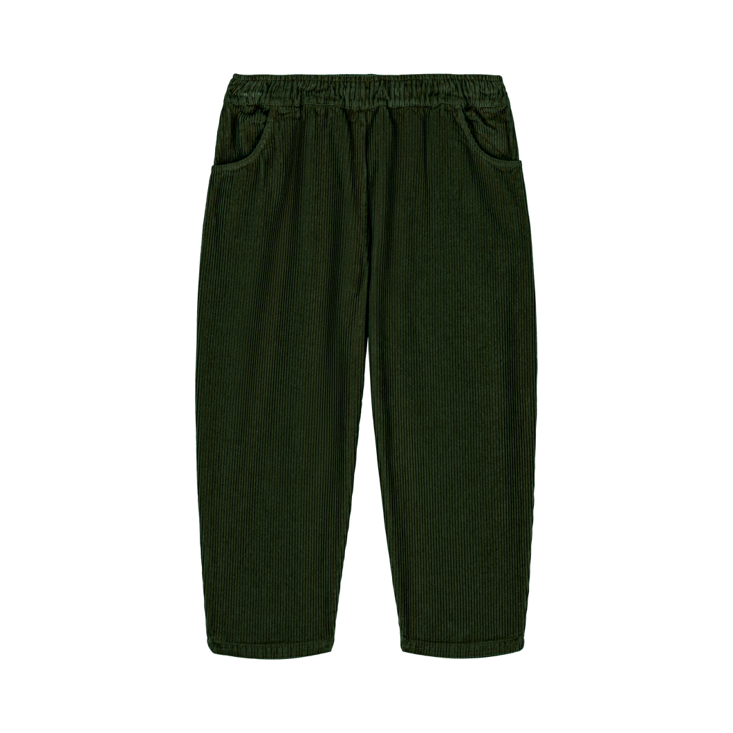Studio Boheme - Corduroy Carrot Pants (Forest Green)