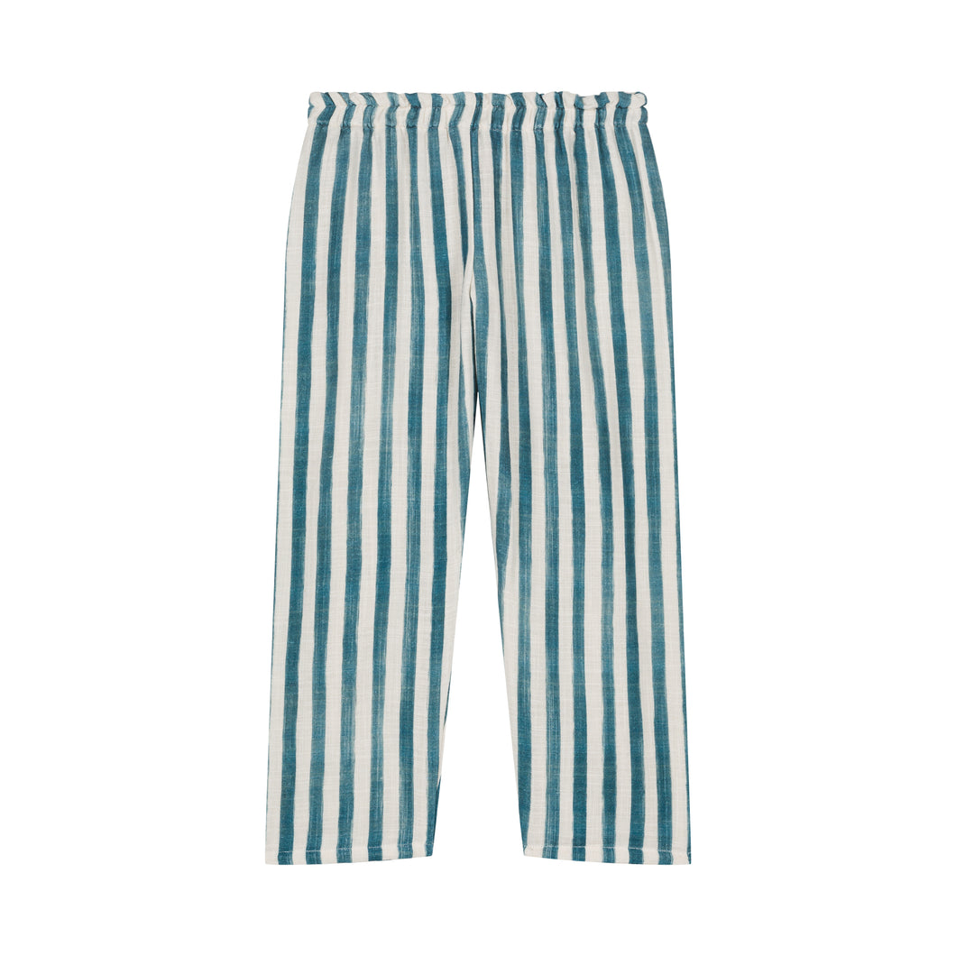 Studio Boheme - Cousin Pants (Blue Stripes)