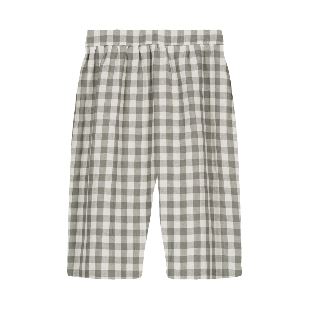 Studio Boheme - 薄紗長褲 (Gingham)