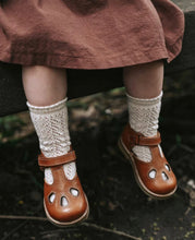 Load image into Gallery viewer, Petit Nord - T Bar Sandal (Cognac)
